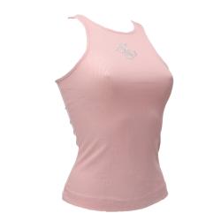 Canotte NEW SL ROUND NK GUENDALINA TOP Rosa