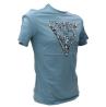 Guess T-shirt T-shirt SS CN TRIANGLE TEE Azzurro - Foto 2