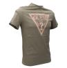 Guess T-shirt T-shirt SS CN TRIANGLE TEE Verde - Foto 2