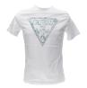 Guess T-shirt T-shirt SS CN TRIANGLE TEE Bianco - Foto 1