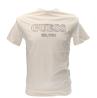 Guess T-shirt T-shirt SS CN GUESS LOGO TEE Beige Panna - Foto 1