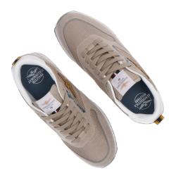 Sneakers mesh e suede 251SC288CT3545 Beige