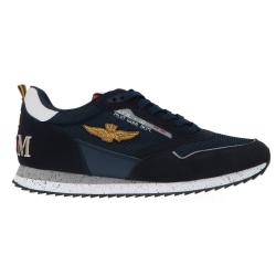 Aeronautica Militare Sneakers Sneakers mesh e suede 251SC288CT3545 Blu