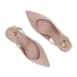 Decolletes GP779 chanel ecoleather Beige