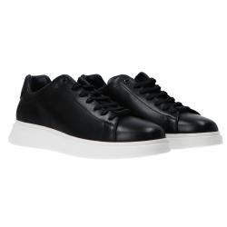 Sneakers Bulton runn total leather Nero