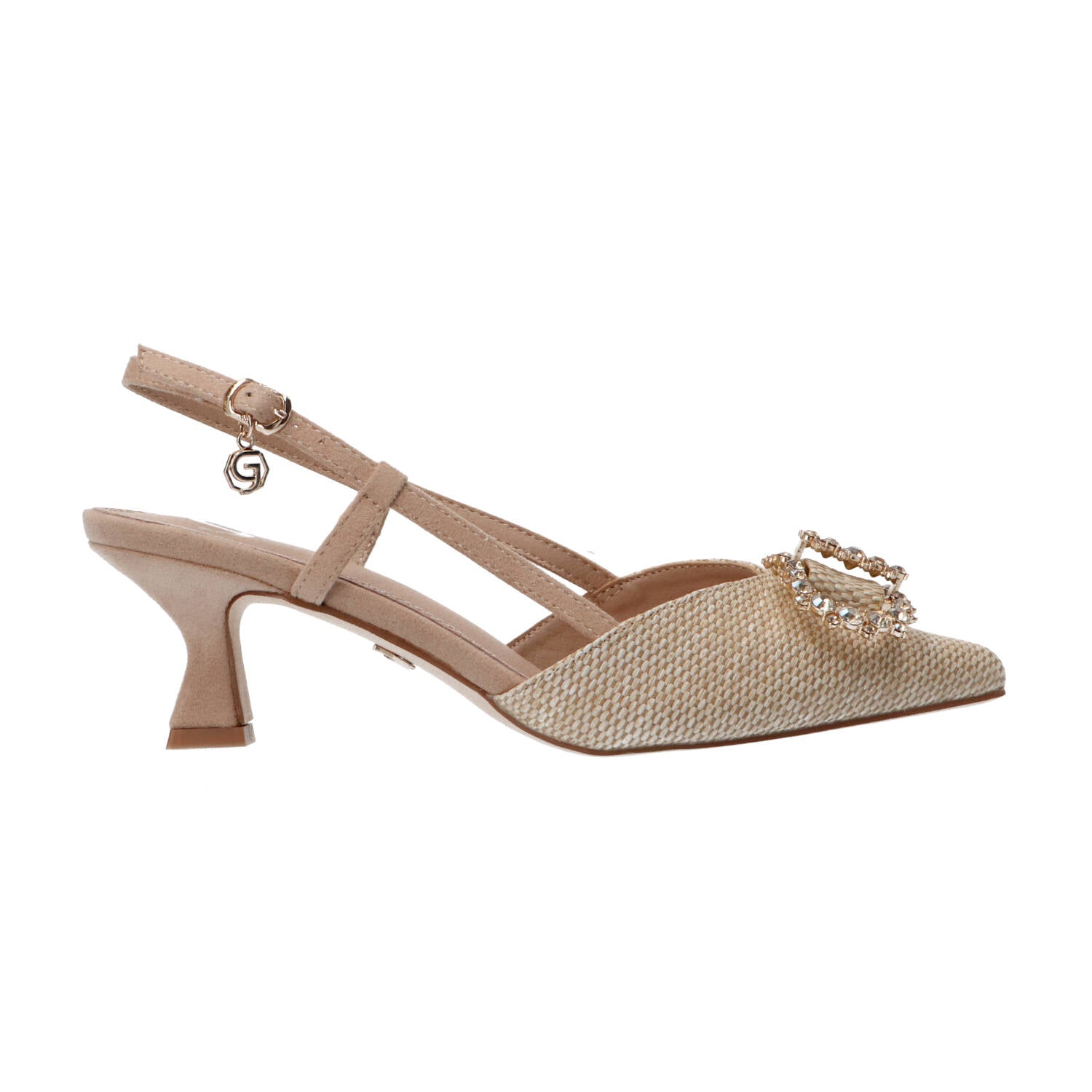 Gold&gold Decolletes Decolletes GK197 Chanel intreccio bicolor Beige