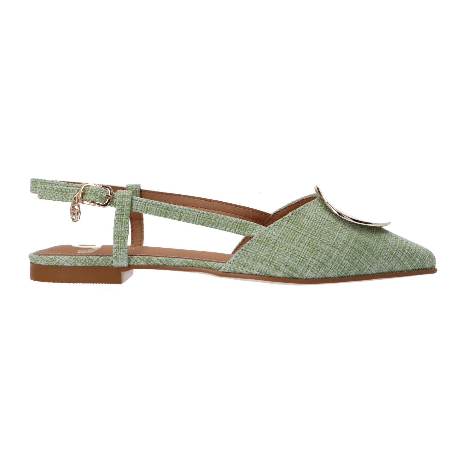 Gold&gold Decolletes Decolletes GD215-1 rasoterra intreccio Verde