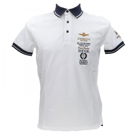 Polo Uomo POLO M.C. PO1853P191 Bianco