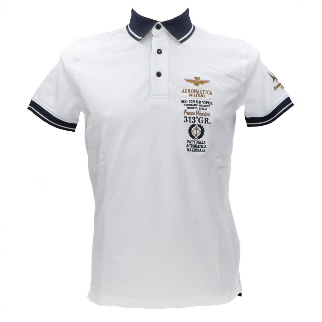 POLO M.C. PO1853P191 Bianco POLO M.C. PO1853P191 Bianco 1