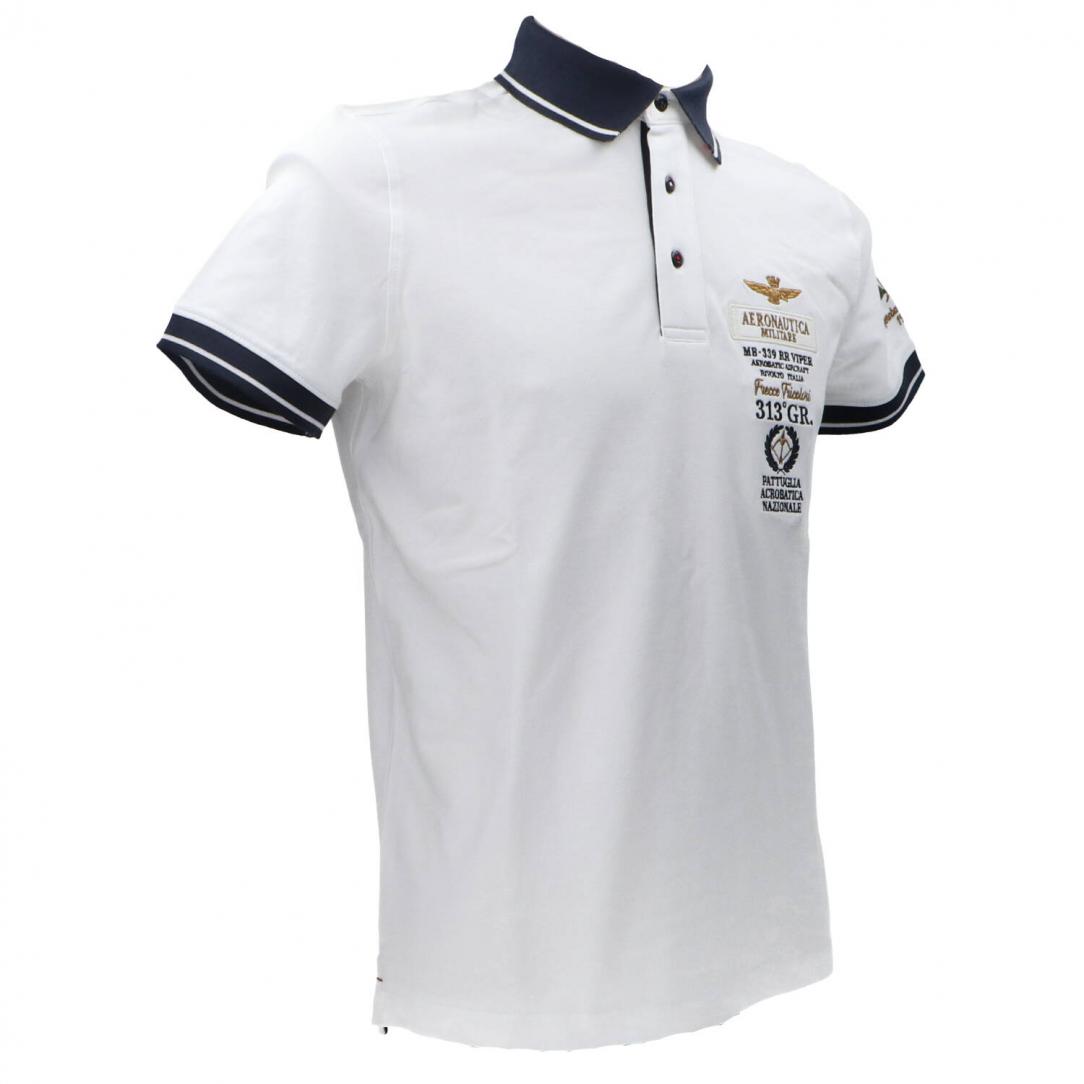 POLO M.C. PO1853P191 Bianco POLO M.C. PO1853P191 Bianco 2
