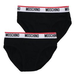 Moschino Intimo Intimo V1A1392 BI-PACK SLIP Nero