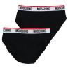 Moschino Intimo Intimo V1A1392 BI-PACK SLIP Nero - Foto 3