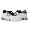 Versace Sneakers Sneakers FONDO COURT 88 DIS. SK6 SUEDE Bianco - Foto 3
