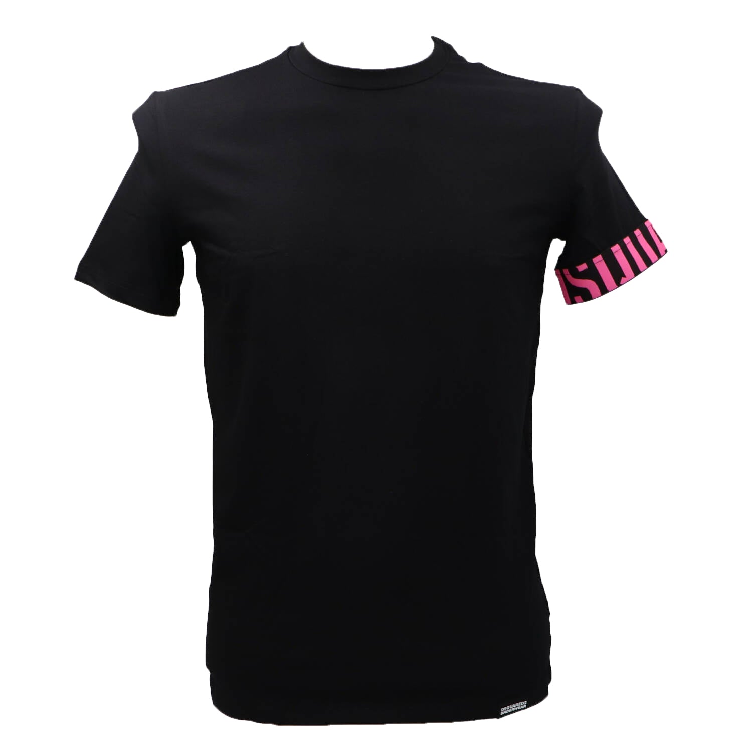 Dsquared2 T-shirt T-shirt D9M3S5770 T-SHIRT Nero Fucsia