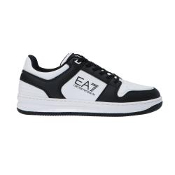 Emporio Armani Sneakers Sneakers Baseline in pelle Bianco nero