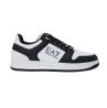Emporio Armani Sneakers Sneakers Baseline in pelle Bianco nero - Foto 1