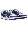 Emporio Armani Sneakers Sneakers Baseline in pelle Blu - Foto 2