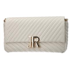 Richmond Borse a spalla Borse a spalla SHOULDER BAG AMIAR Bianco panna oro