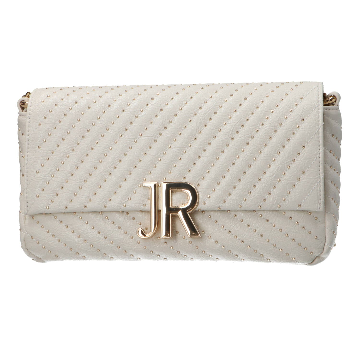 Richmond Borse a spalla Borse a spalla SHOULDER BAG AMIAR Bianco panna oro