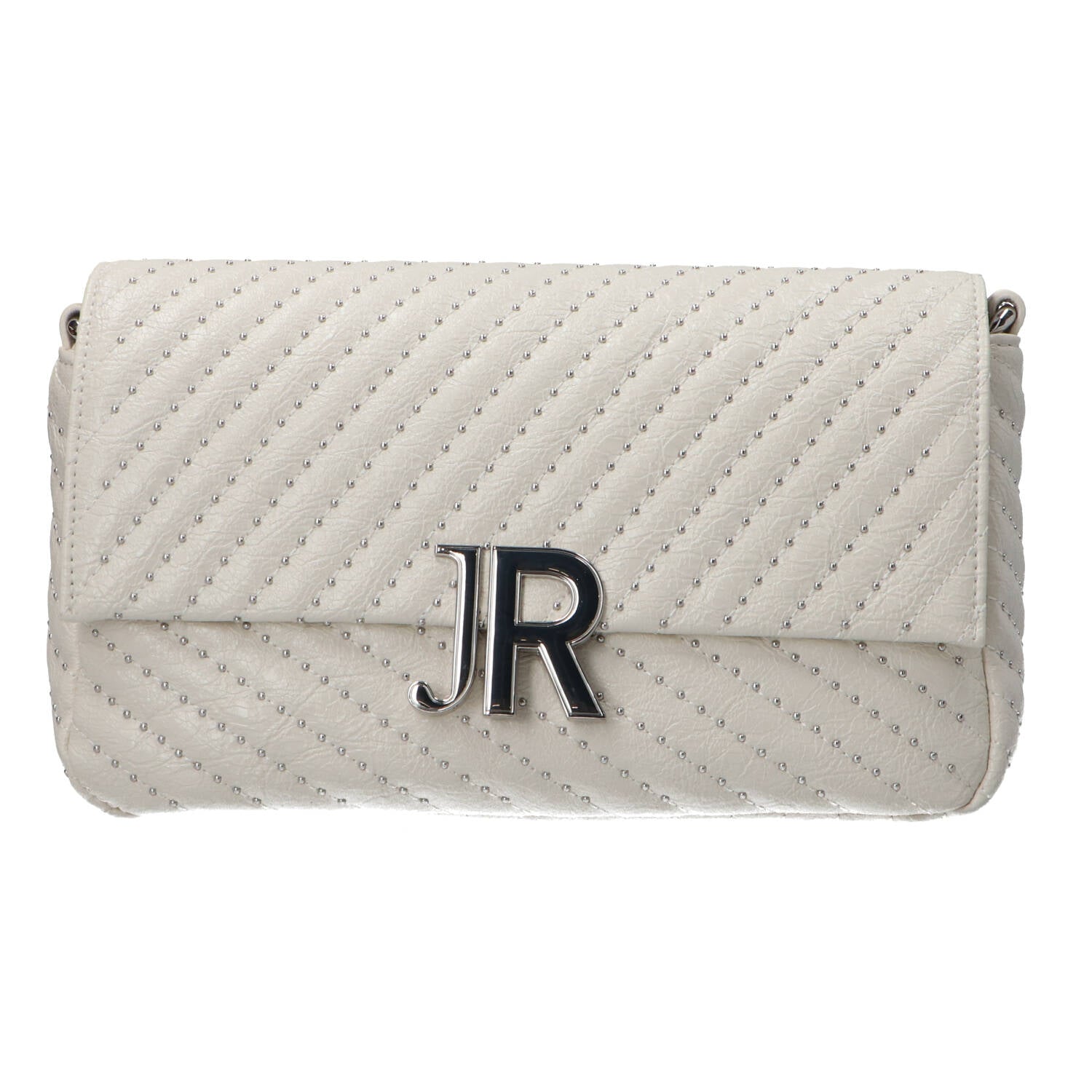 Richmond Borse a spalla Borse a spalla SHOULDER BAG AMIAR Bianco panna argento