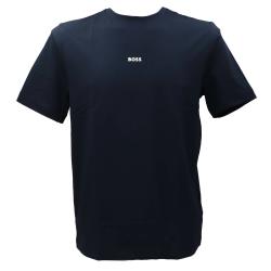 Boss T-shirt T-shirt TCHUP Blu Scuro