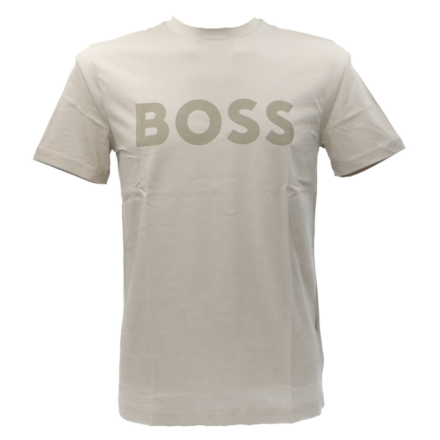 Boss T-shirt T-shirt THINKING1 Beige Beige
