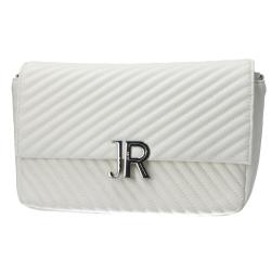 Richmond Borse tracolla Borse tracolla LEATHER SHOULDER BAG ANGUSI Bianco