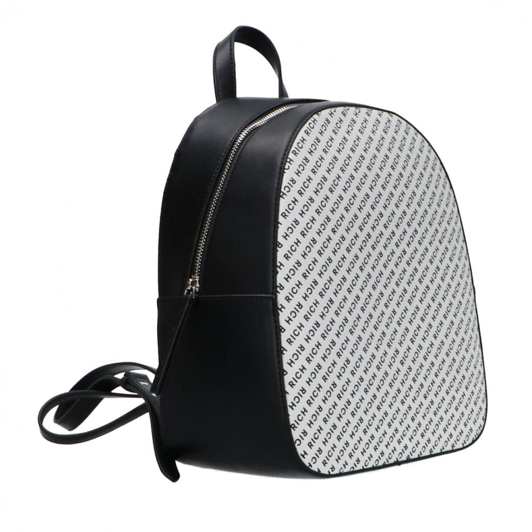 BACKPACK BOSKA Bianco Nero BACKPACK BOSKA Bianco Nero 2