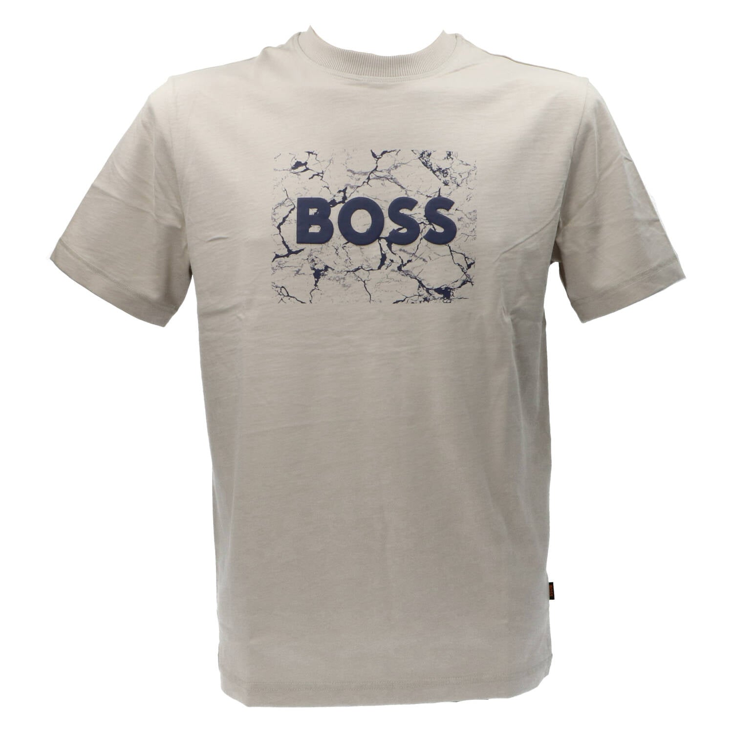 Boss T-shirt T-shirt TE_LOGOSPACE Beige
