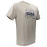 Boss T-shirt T-shirt TE_LOGOSPACE Beige - Foto 2