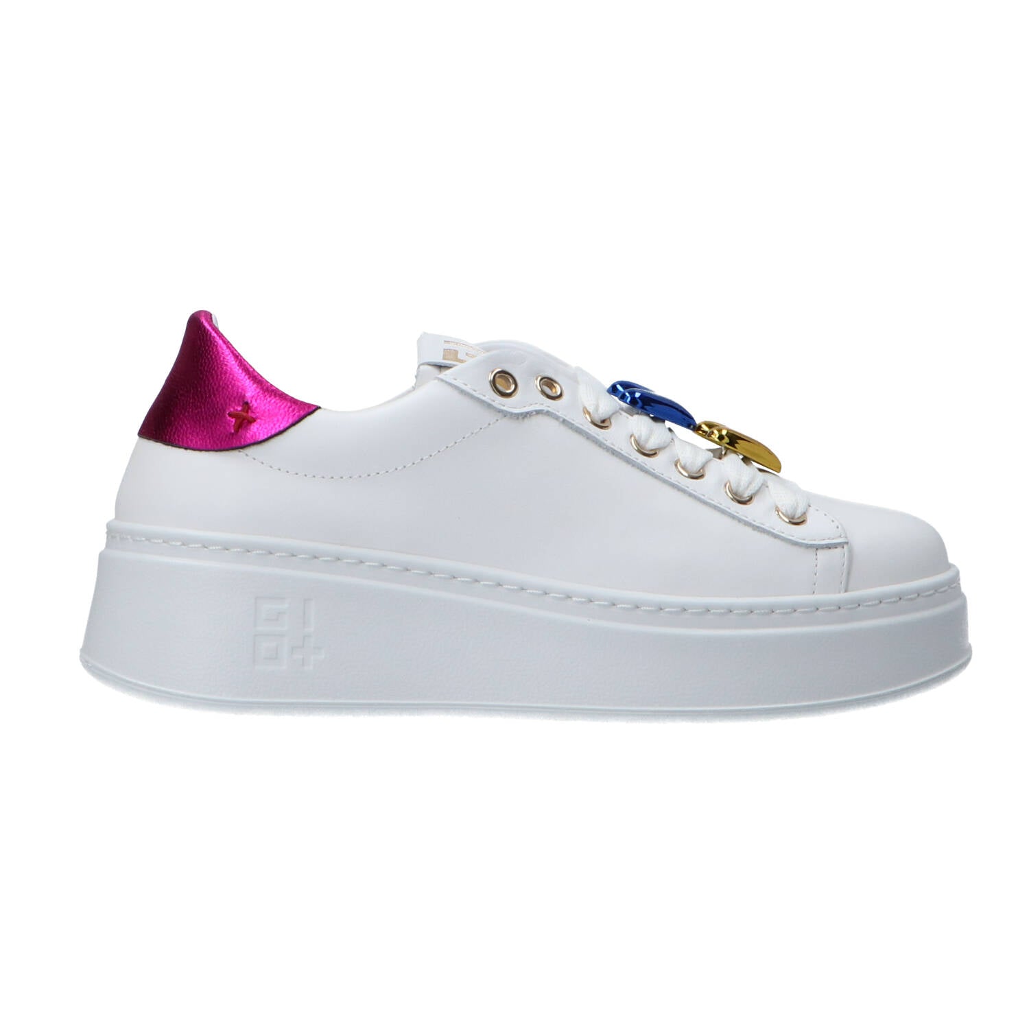 Gio Più Sneakers Sneakers Charm logo multicolor Fucsia