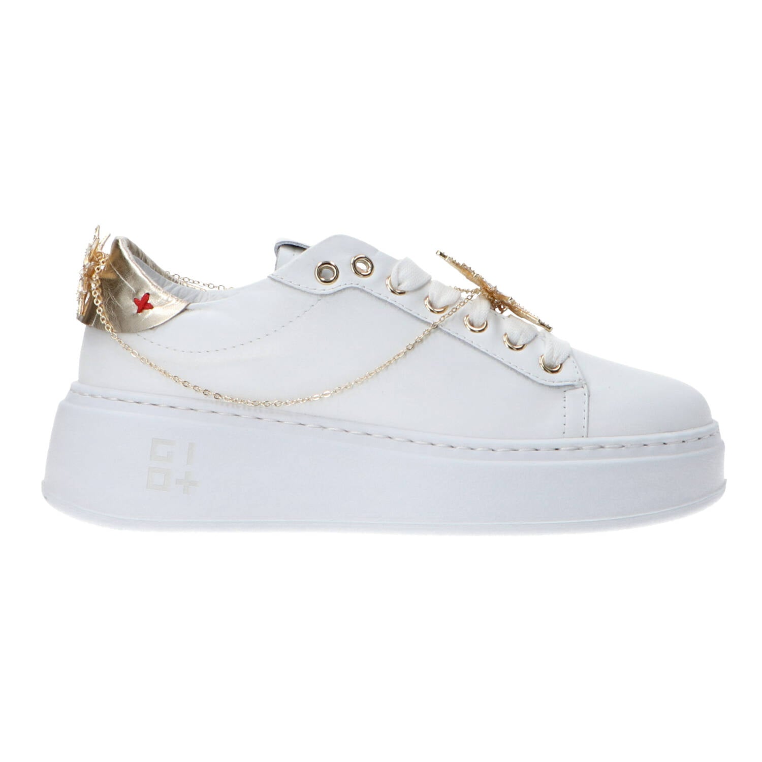 Gio Più Sneakers Sneakers Charm logo multicolor Oro
