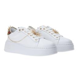 Sneakers Charm logo multicolor Oro