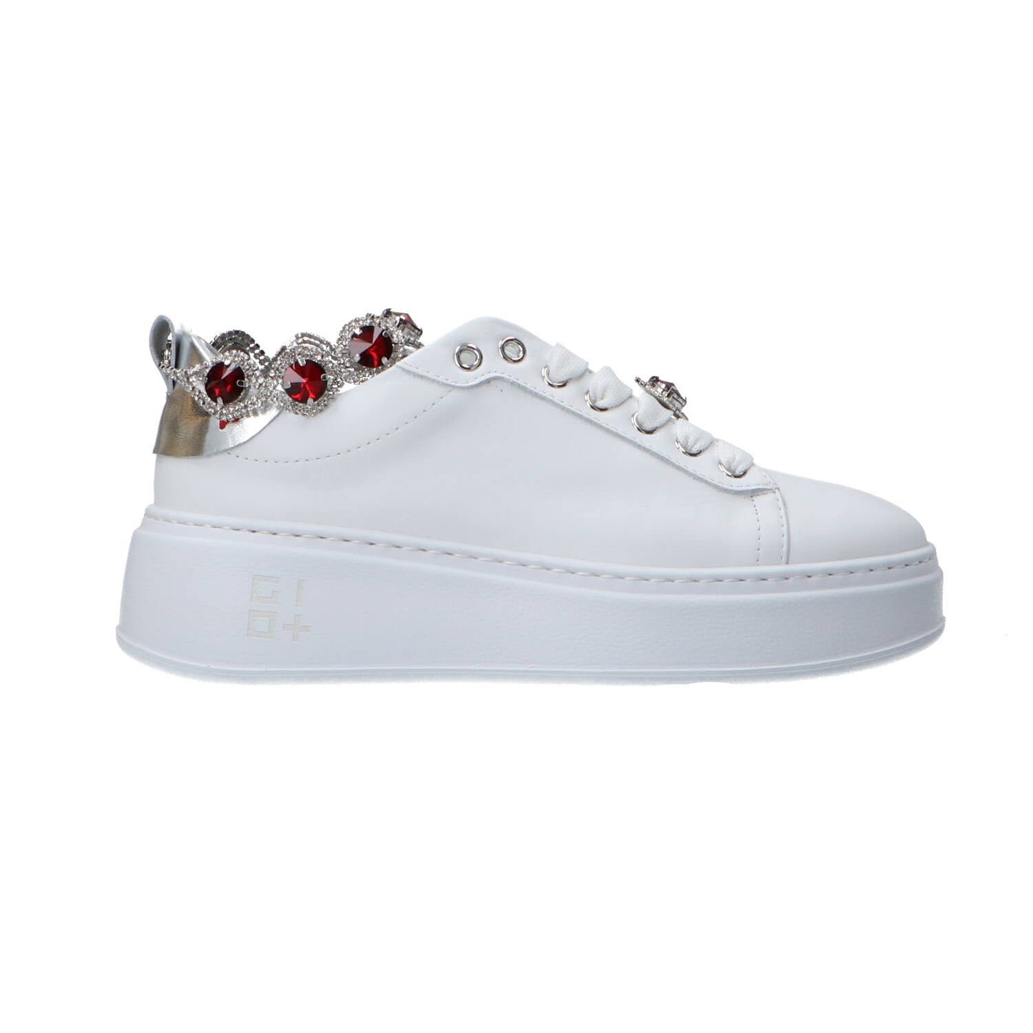 Gio Più Sneakers Sneakers Charm logo multicolor Argento