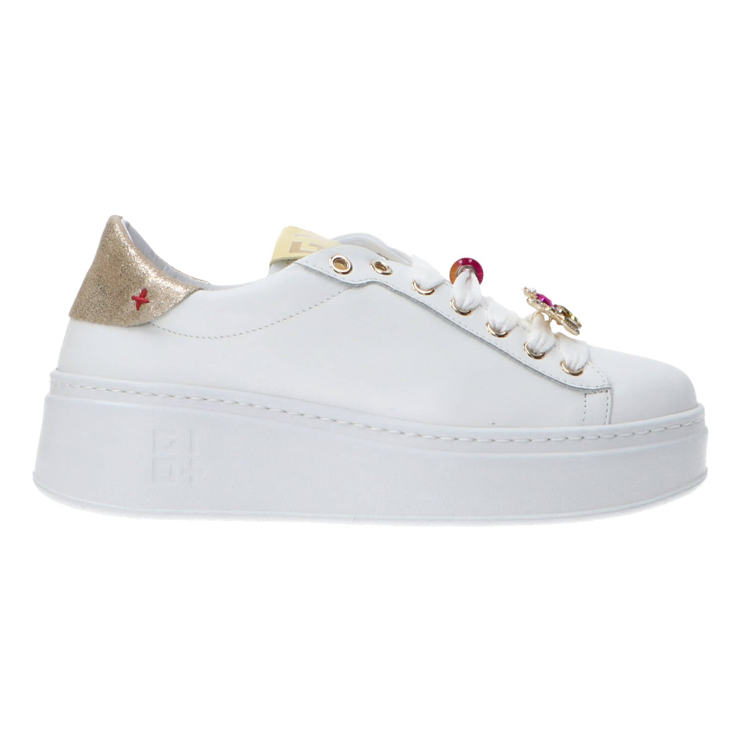 Gio Più Sneakers Sneakers Charm logo multicolor Giallo