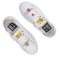 Sneakers Charm logo multicolor Giallo