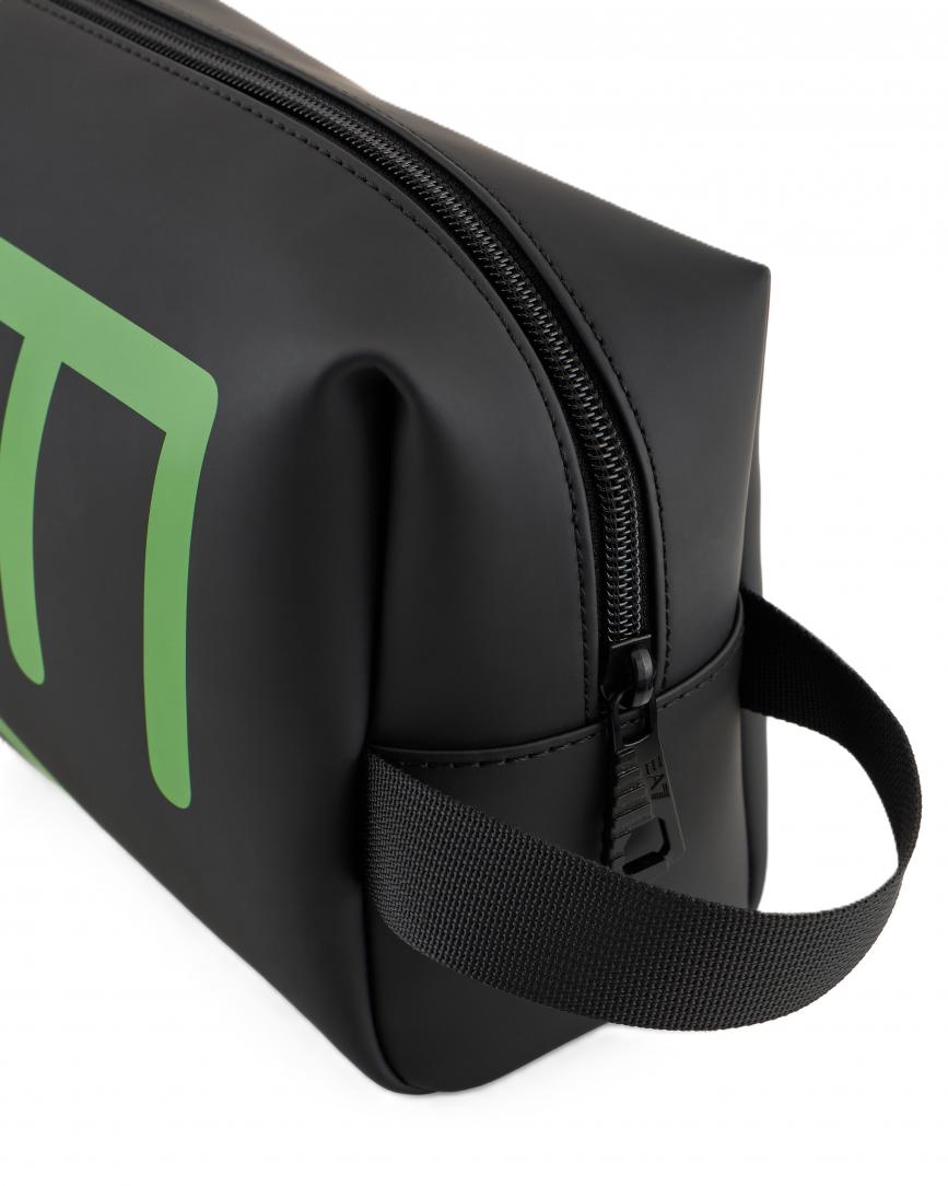 POCHETTE MAXI LOGO Nero Verde POCHETTE MAXI LOGO Nero Verde 2