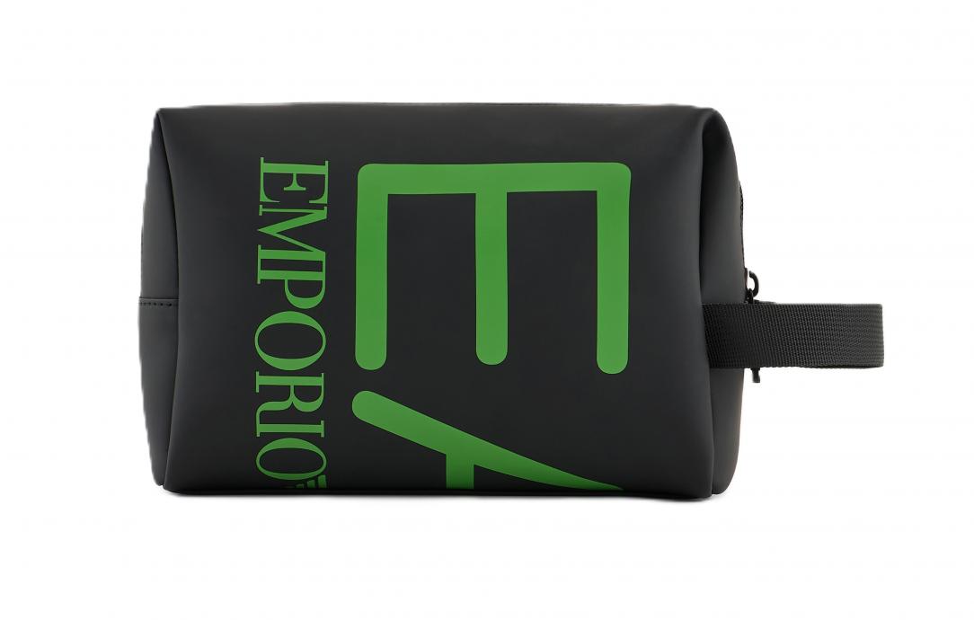 POCHETTE MAXI LOGO Nero Verde POCHETTE MAXI LOGO Nero Verde 1