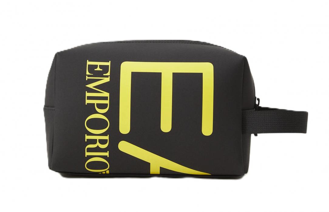 POCHETTE MAXI LOGO Nero Giallo POCHETTE MAXI LOGO Nero Giallo 1