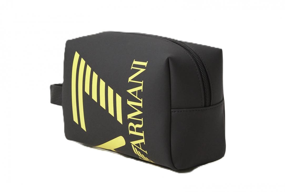 POCHETTE MAXI LOGO Nero Giallo POCHETTE MAXI LOGO Nero Giallo 2