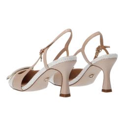 Decolletes GP731 intreccio bicolor Beige