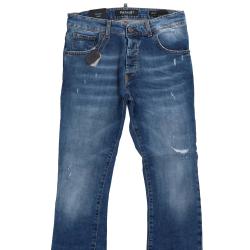 Jeans REGULAR FIT RICAMO M112 Denim