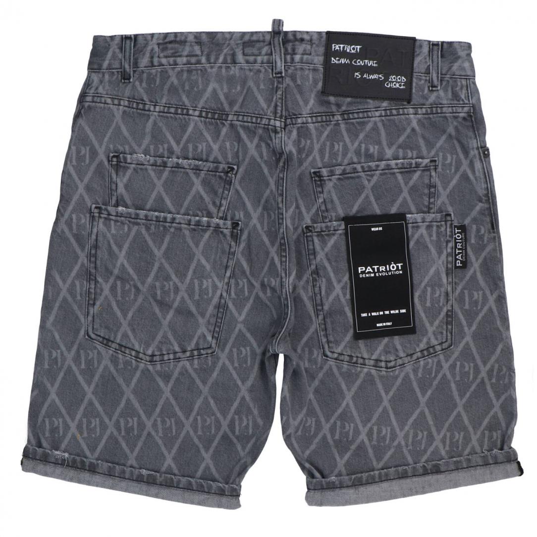 SHORT 4 TASCHE RETRO LASER V15 Grigio SHORT 4 TASCHE RETRO LASER V15 Grigio 3