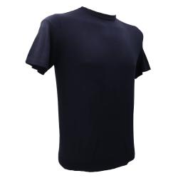 Maglia MAGLIA GIROCOLLO M.C. ME3022SS Blu Scuro