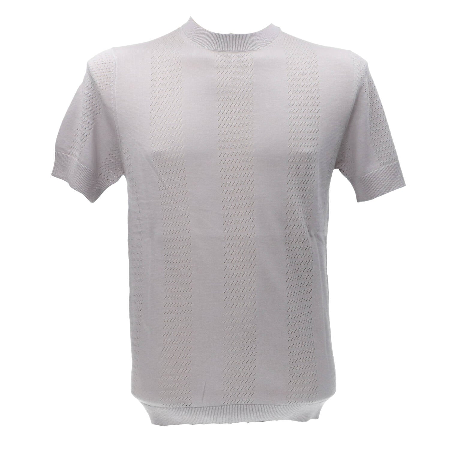 Over D Maglia Maglia MAGLIA PARICOLLO TRAFORI M31 Grigio