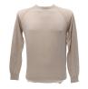 Over D Maglioni Maglioni PULLOVER PARICOLLO RAGLAN M07 Beige - Foto 2