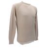 Over D Maglioni Maglioni PULLOVER PARICOLLO RAGLAN M07 Beige - Foto 1