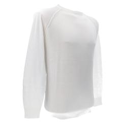 Maglioni PULLOVER PARICOLLO RAGLAN M07 Bianco