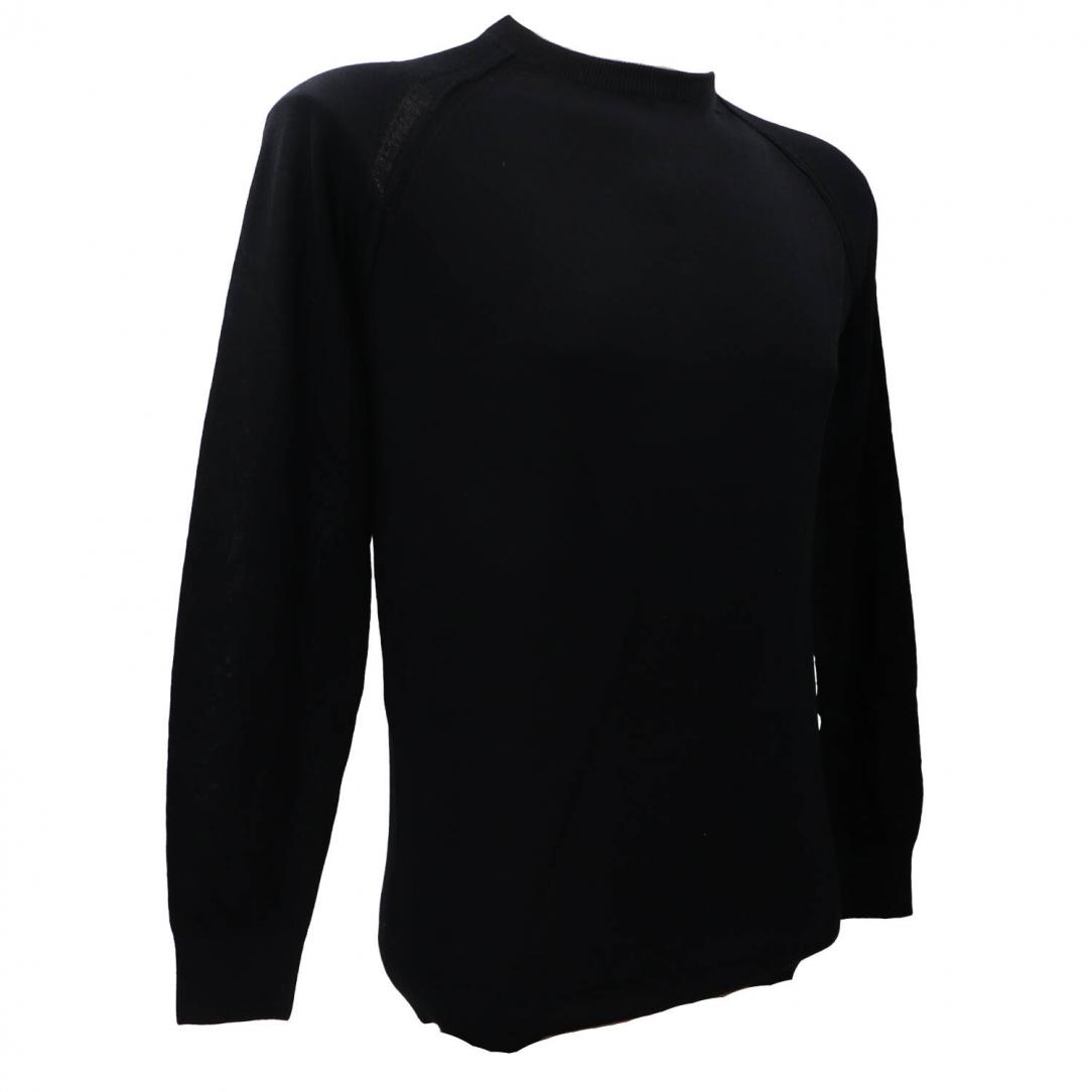 PULLOVER PARICOLLO RAGLAN M07 Nero PULLOVER PARICOLLO RAGLAN M07 Nero 2