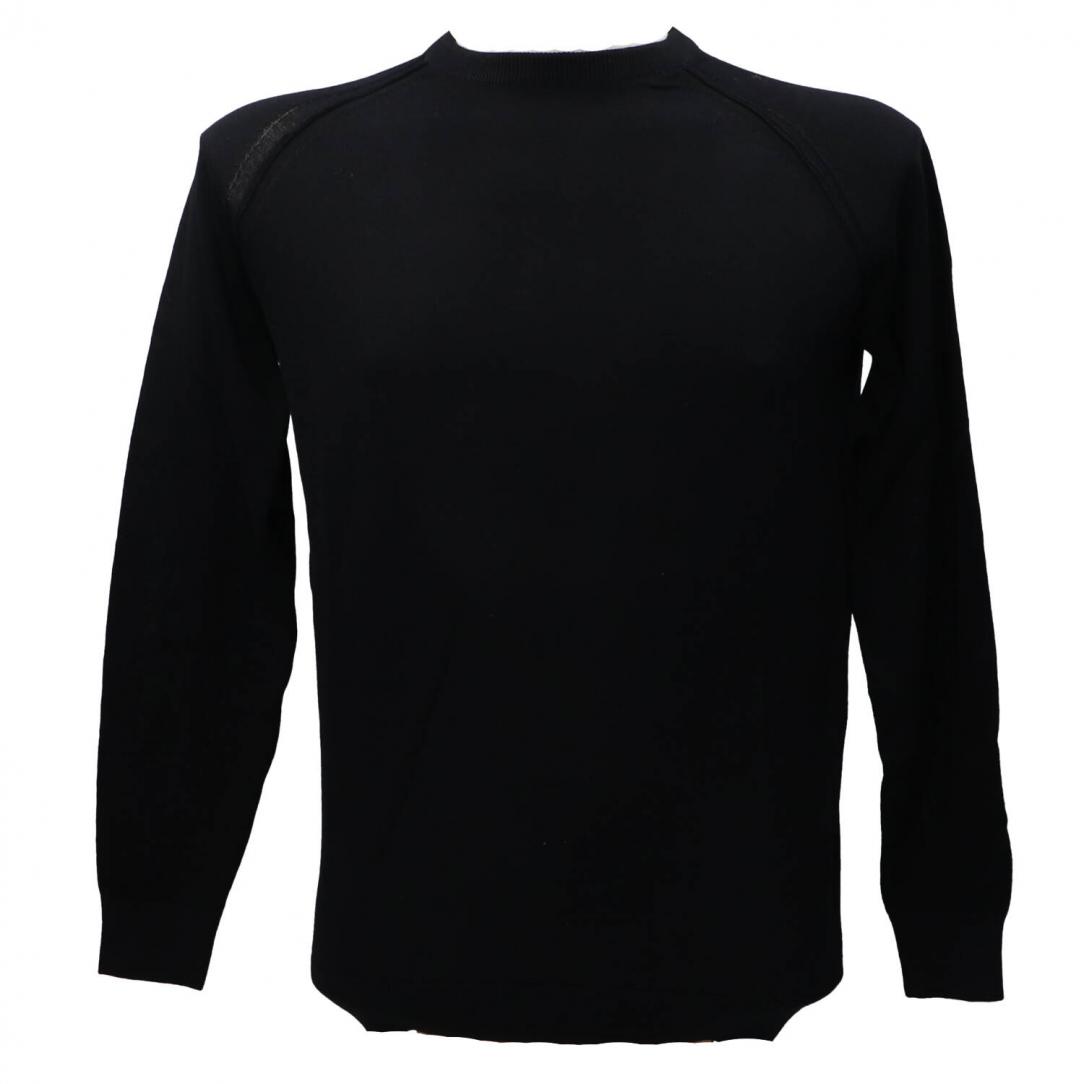 PULLOVER PARICOLLO RAGLAN M07 Nero PULLOVER PARICOLLO RAGLAN M07 Nero 1